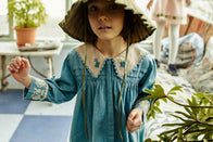 Apolina Bette Children's Shirt Dress Bluebell / BIEN BIEN bienbienshop.com