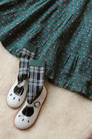 Bonjour Kid's Tiered Collar Long Sun Dress Provencal Print | BIEN BIEN bienbienshop.com