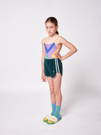 NEW Bobo Choses Terry Kid's Running Shorts Dark Green | BIEN BIEN bienbienshop.com