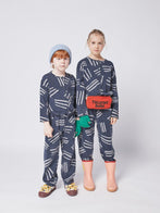 NEW Bobo Choses Scratch Kid's Fleece Overall Twilight Blue | BIEN BIEN bienbienshop.com