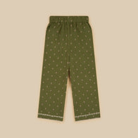 Apolina Milo Printed Kid's Trouser Pant Valley Calico Fern | BIEN BIEN bienbienshop.com