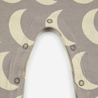 Bobo Choses Moon Baby Long Sleeve Overalls Romper Pajama Grey Beige | BIEN BIEN bienbienshop.com