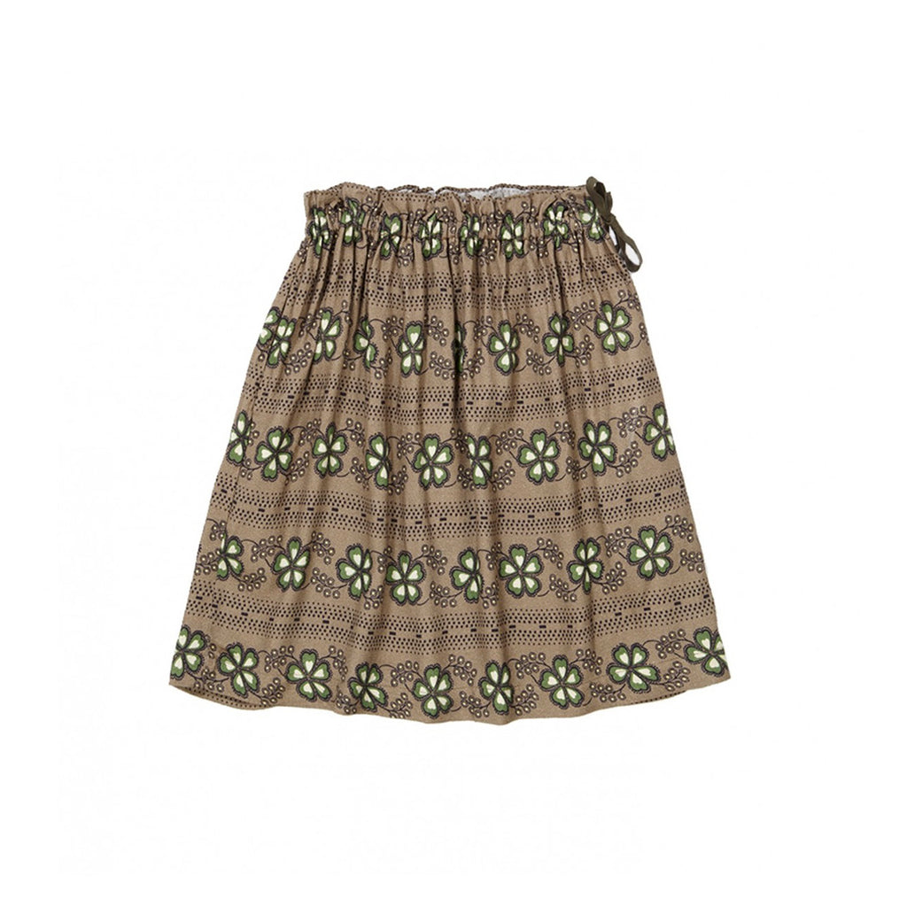Caramel London Aetna Kid's Skirt Polka Flower Putty | BIEN BIEN www.bienbienshop.com