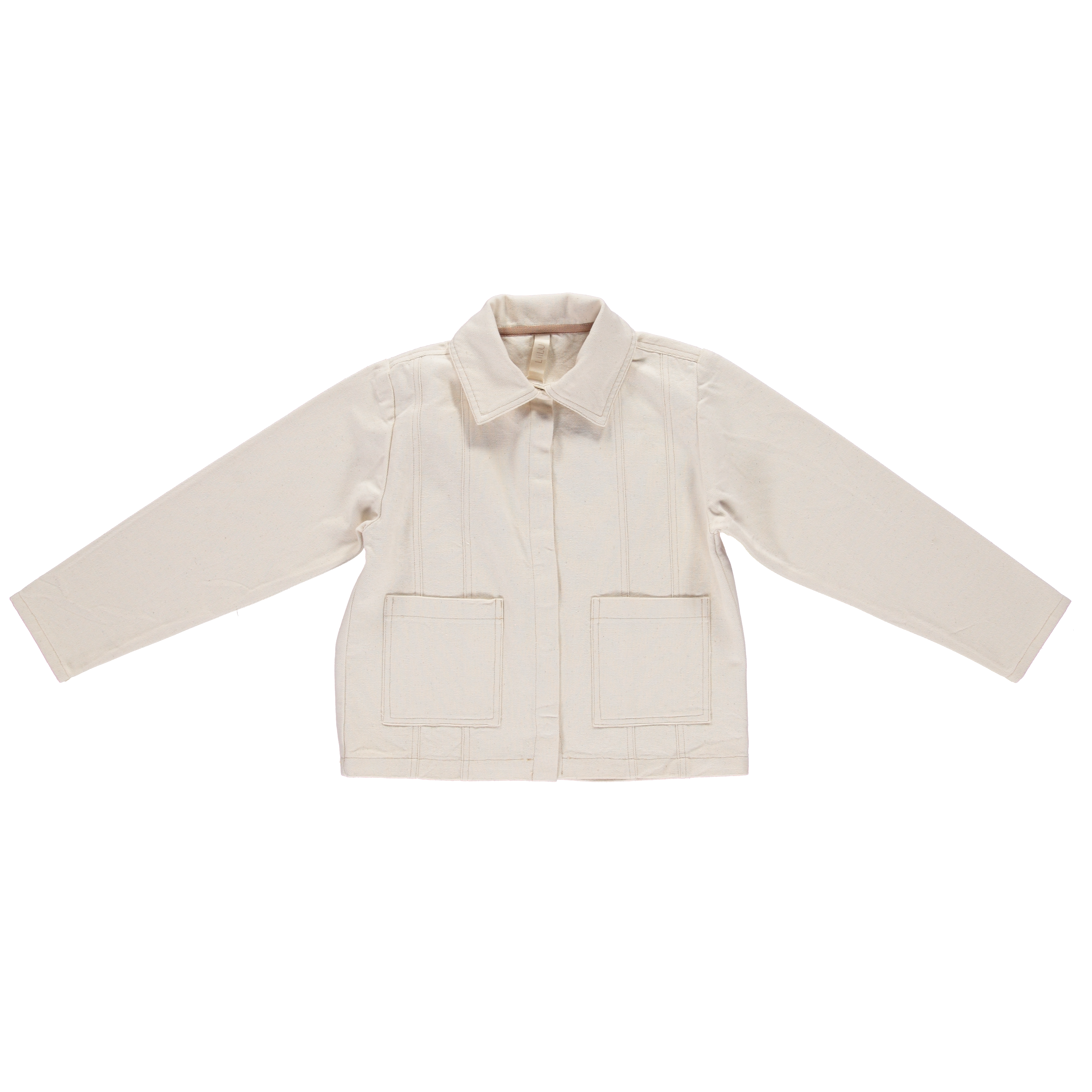 NEW LiiLU Denim Kid's Jacket Ecru | BIEN BIEN bienbienshop.com