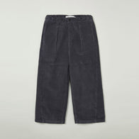 Main Story Kid's Barrel Corduroy Pant Magnet Dark Grey Trouser | BIEN BIEN