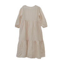 NEW Nico Nico Athena Kid's Prairie Maxi Dress Peach Stripe | BIEN BIEN bienbienshop.com
