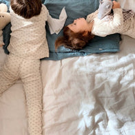 Poudre Organic Arbousier Kid's Pyjama Set Coeurs Carafe | BIEN BIEN 