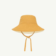 Summer & Storm Baby Brim Sun Hat Sunshine/Pastel Linen | BIEN BIEN